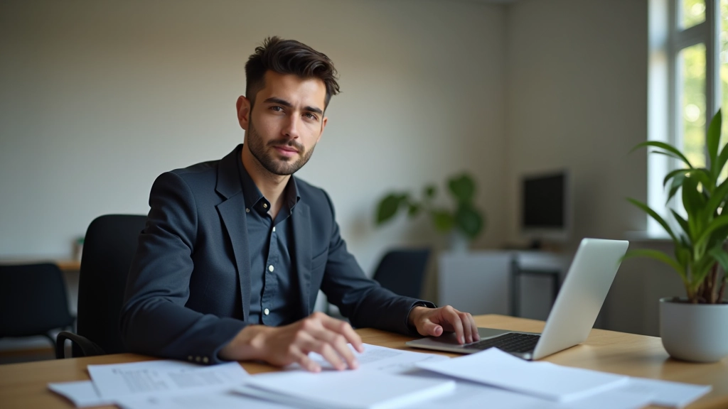 Designer che lavora al computer con focus su accessibilità e inclusione digitale