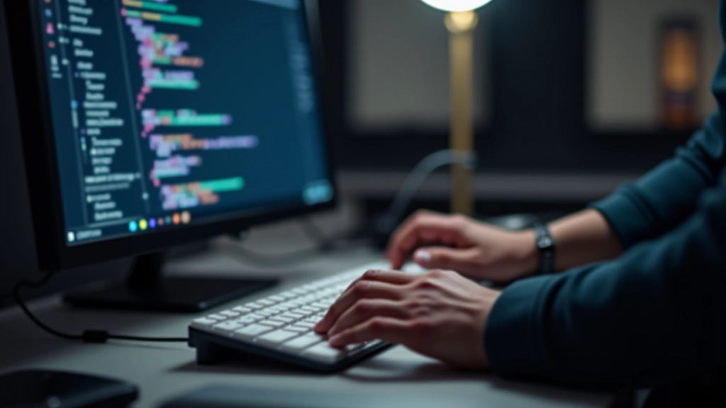 Sviluppatore che testa la navigazione da tastiera usando solo Tab, Shift+Tab e frecce direzionali